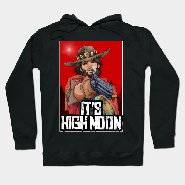 It's High Noon Hoodie by shadyfolk